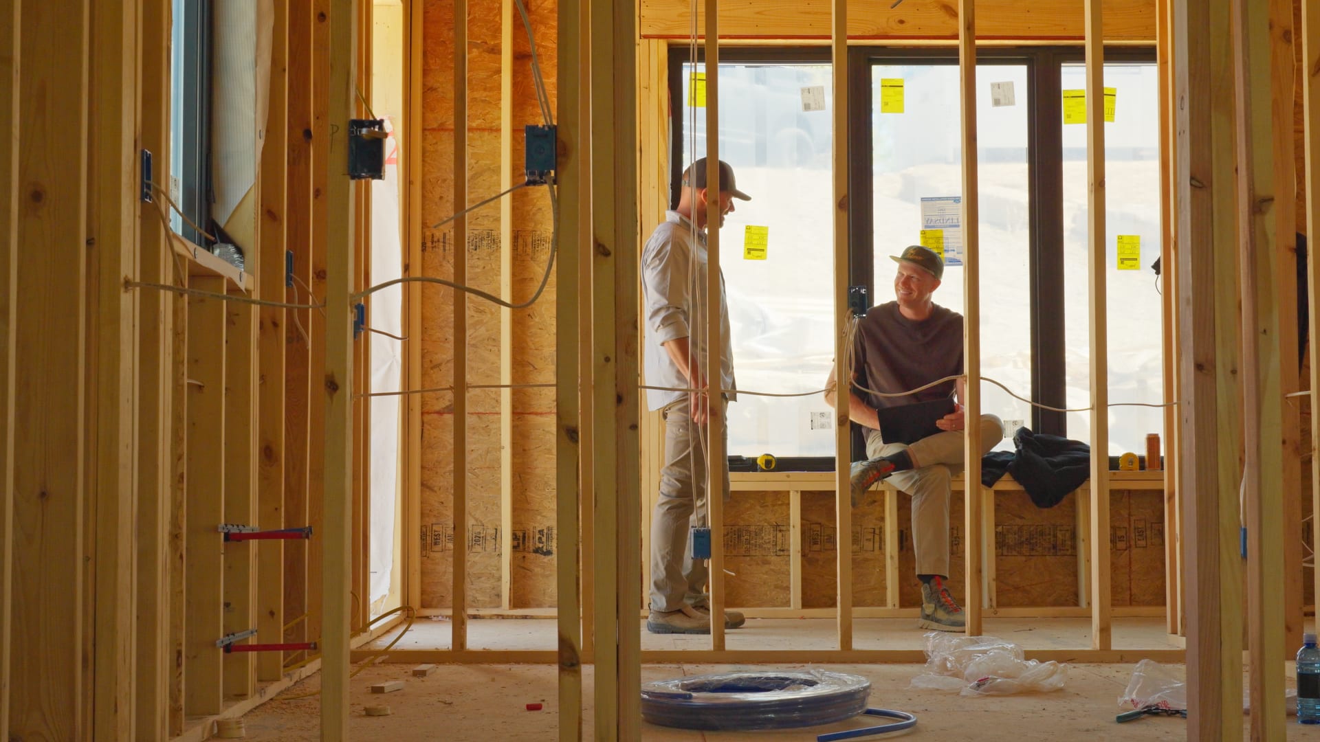 Framing the lower level